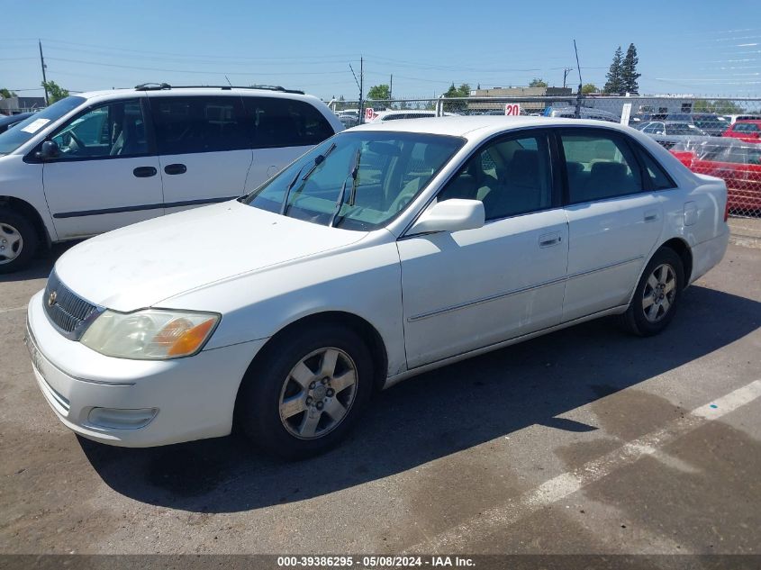 2002 Toyota Avalon Xl VIN: 4T1BF28B22U217145 Lot: 39386295