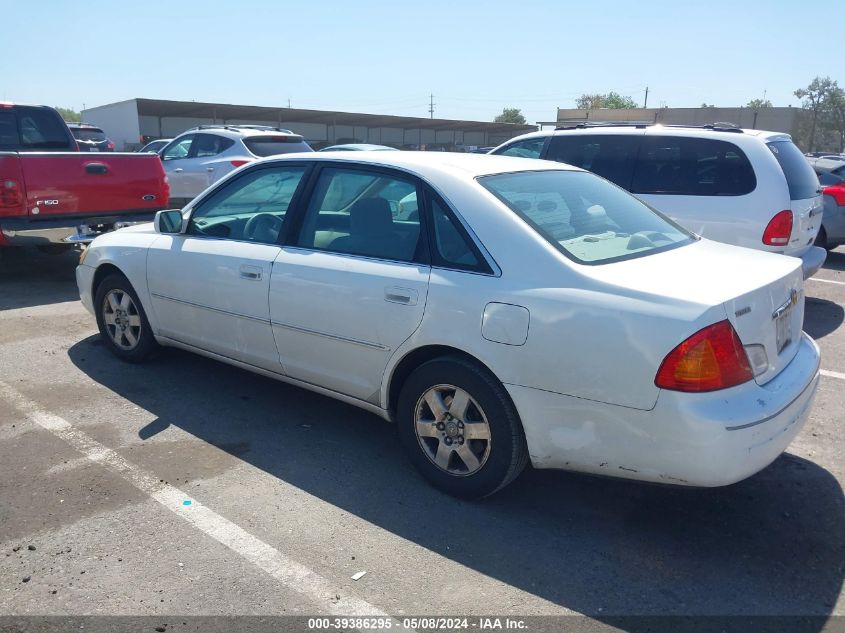 2002 Toyota Avalon Xl VIN: 4T1BF28B22U217145 Lot: 39386295