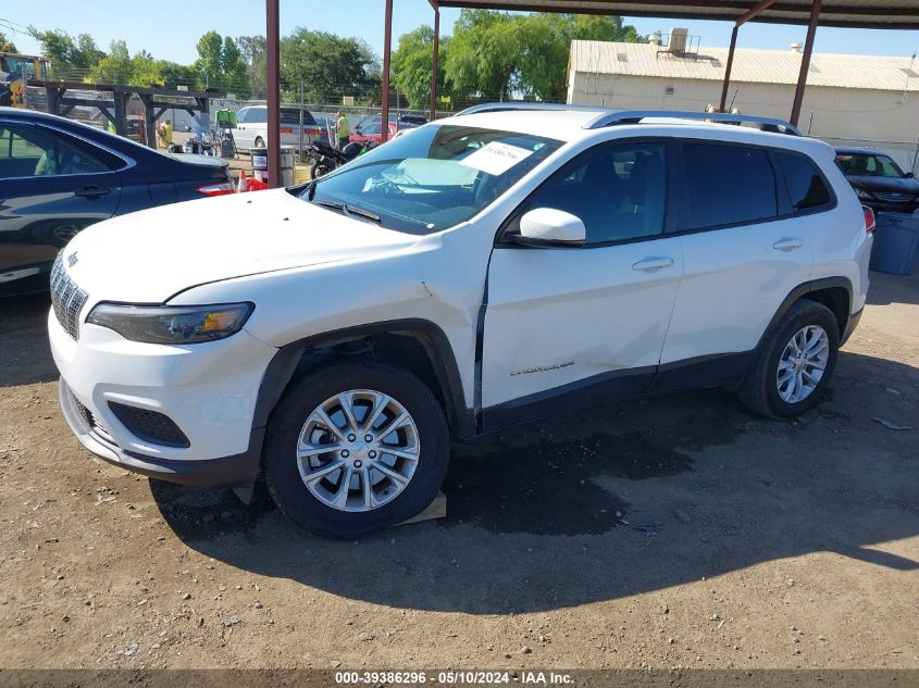 2021 Jeep Cherokee Latitude 4X4 VIN: 1C4PJMCB5MD168425 Lot: 39386296