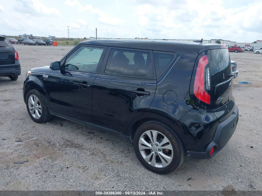 2015 Kia Soul + VIN: KNDJP3A5XF7141461 Lot: 39386300