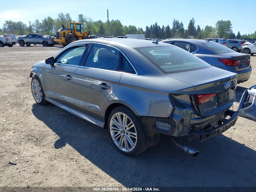 2017 Audi A3 Premium Plus VIN: WAUJ8GFF3H1070290 Lot: 39386304