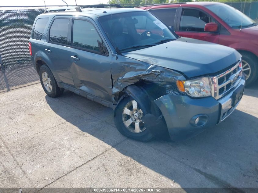 2012 Ford Escape Limited VIN: 1FMCU9E73CKC39476 Lot: 39386314