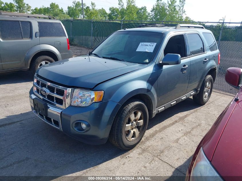 2012 Ford Escape Limited VIN: 1FMCU9E73CKC39476 Lot: 39386314