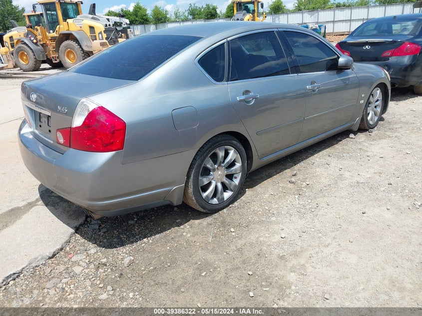 2006 Infiniti M45 VIN: JNKBY01EX6M206907 Lot: 39386322