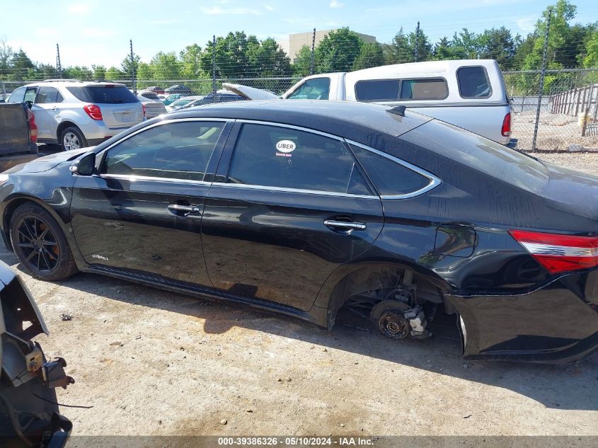 2013 Toyota Avalon Hybrid Limited VIN: 4T1BD1EB2DU007989 Lot: 39386326