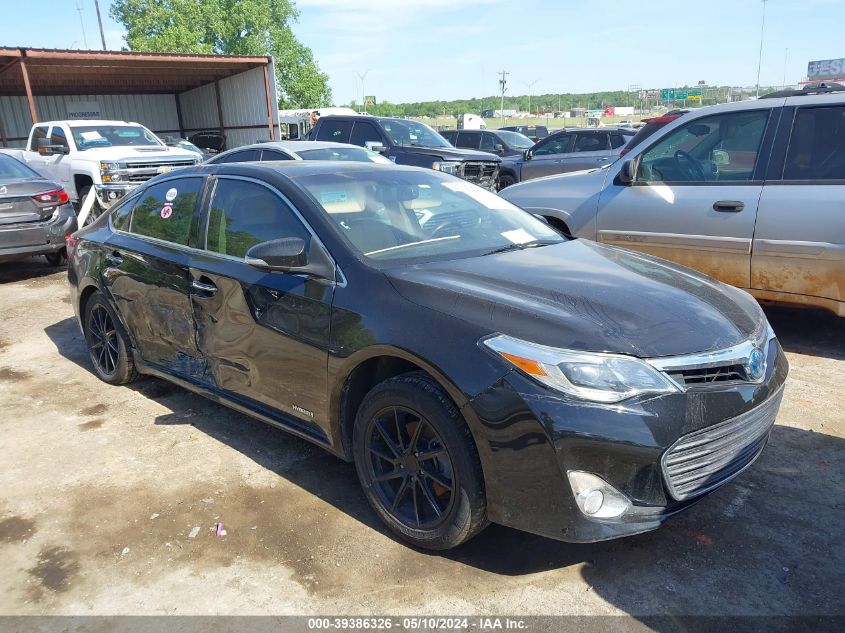 2013 Toyota Avalon Hybrid Limited VIN: 4T1BD1EB2DU007989 Lot: 39386326