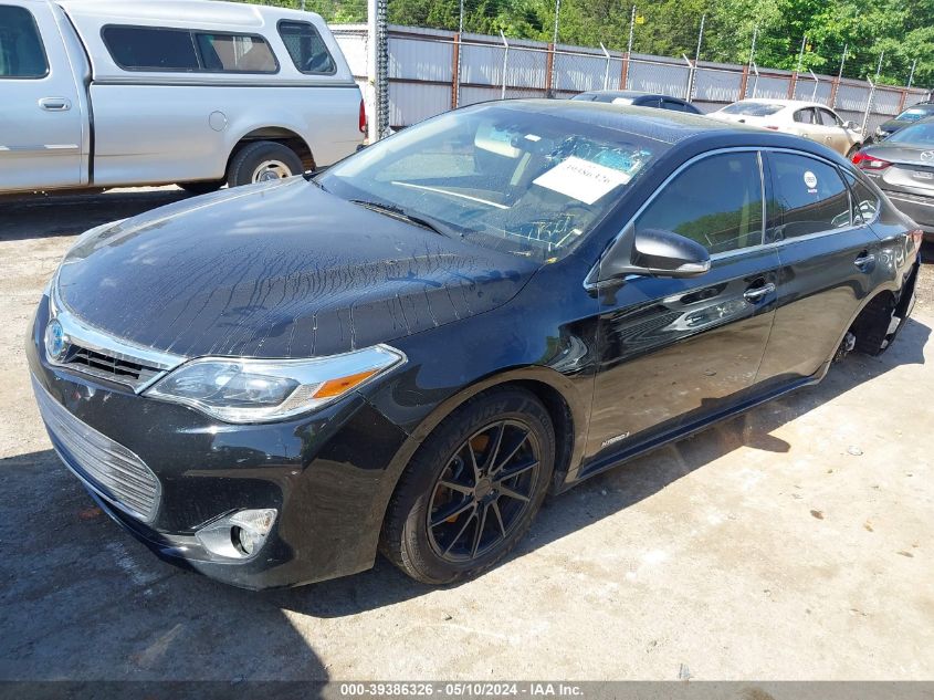 2013 Toyota Avalon Hybrid Limited VIN: 4T1BD1EB2DU007989 Lot: 39386326