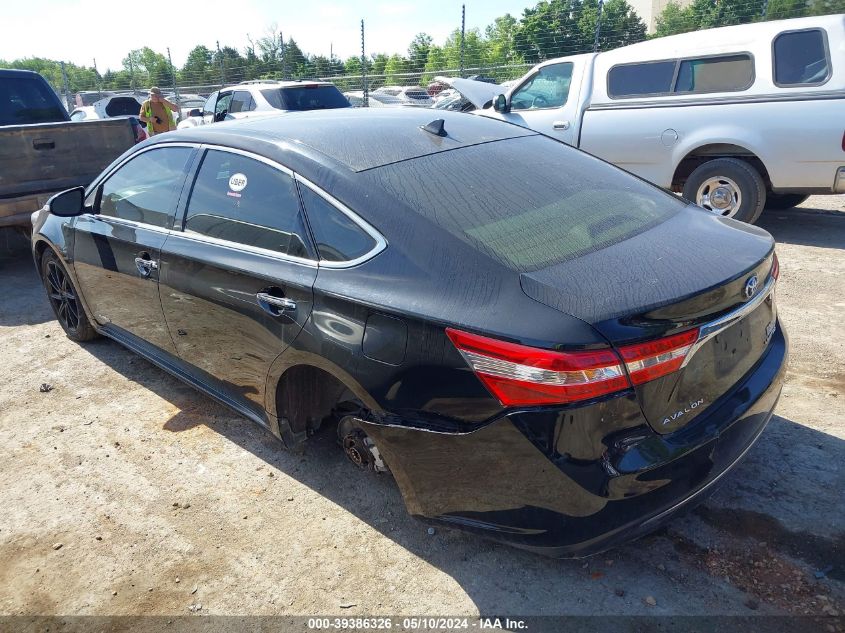 2013 Toyota Avalon Hybrid Limited VIN: 4T1BD1EB2DU007989 Lot: 39386326