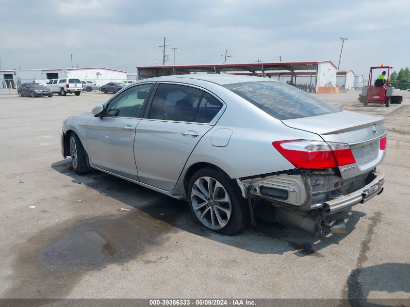 2014 Honda Accord Sport VIN: 1HGCR2F51EA035053 Lot: 39386333