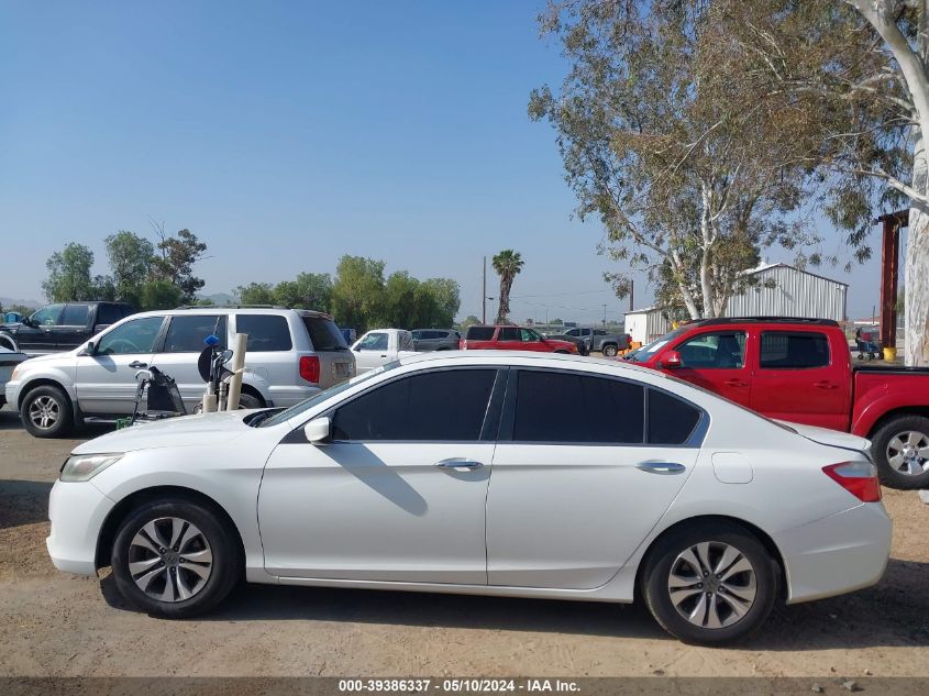 2015 Honda Accord Lx VIN: 1HGCR2F36FA000122 Lot: 39386337