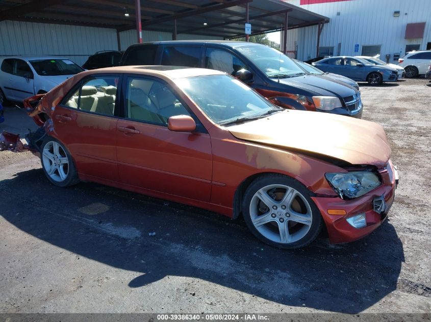 2001 Lexus Is 300 VIN: JTHBD182X10007143 Lot: 39386340