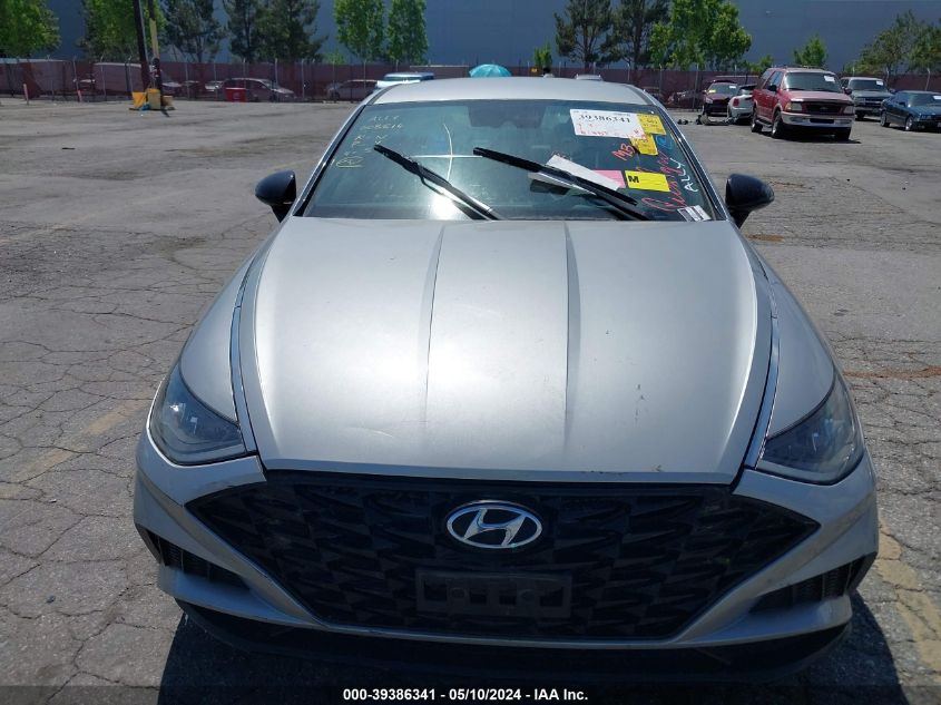 2020 Hyundai Sonata Sel Plus VIN: 5NPEJ4J22LH008814 Lot: 39386341