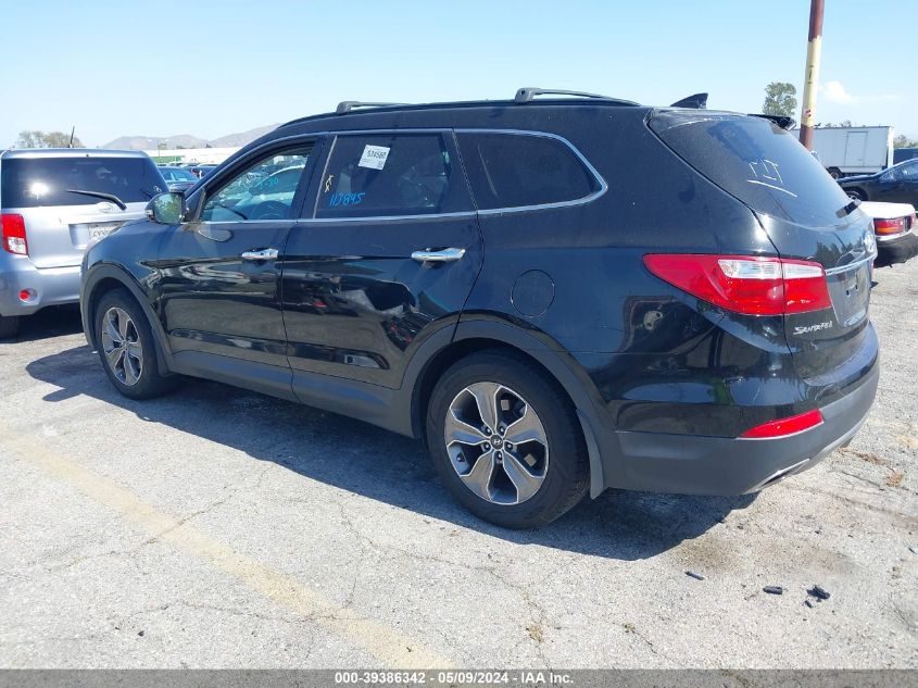 2014 Hyundai Santa Fe Gls VIN: KM8SN4HFXEU060888 Lot: 39386342