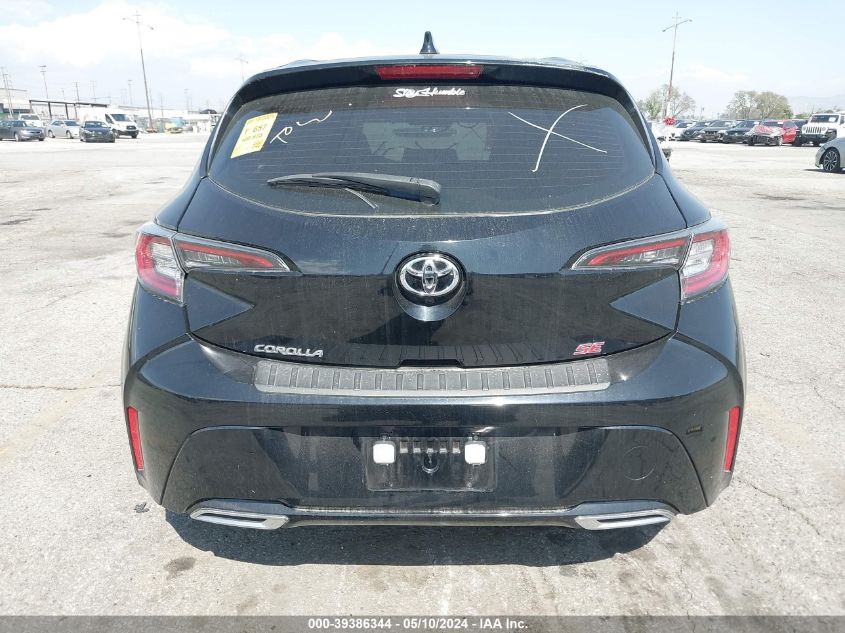 2019 Toyota Corolla Se VIN: JTNK4RBE6K3012466 Lot: 39386344