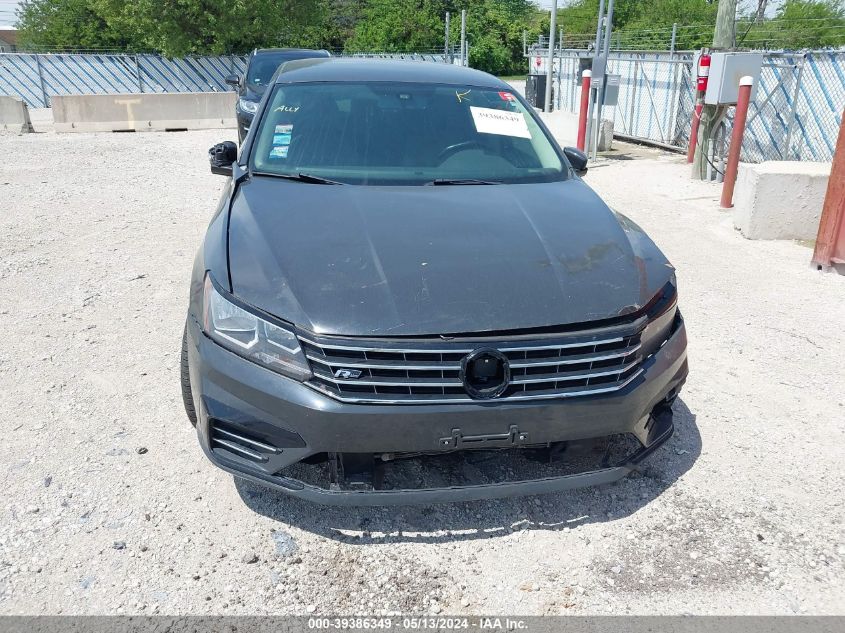 2017 Volkswagen Passat 1.8T R-Line VIN: 1VWDT7A39HC066886 Lot: 39386349