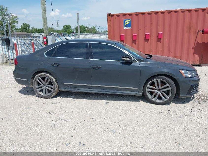 2017 Volkswagen Passat 1.8T R-Line VIN: 1VWDT7A39HC066886 Lot: 39386349