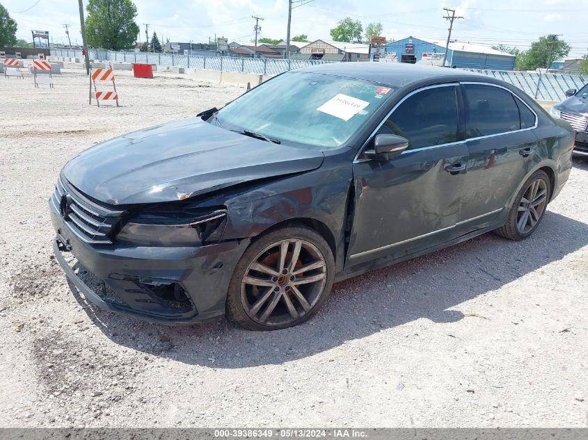 2017 Volkswagen Passat 1.8T R-Line VIN: 1VWDT7A39HC066886 Lot: 39386349