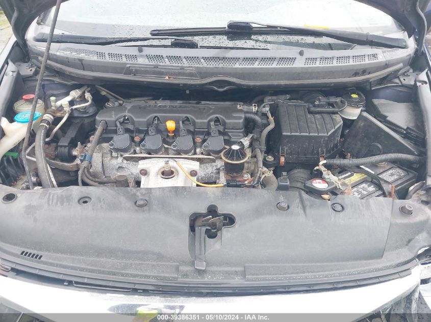 2009 Honda Civic Lx VIN: 19XFA16559E022791 Lot: 39386351