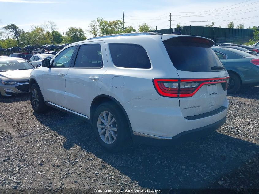 2023 Dodge Durango Sxt Rwd VIN: 1C4RDHAG2PC685357 Lot: 39386352