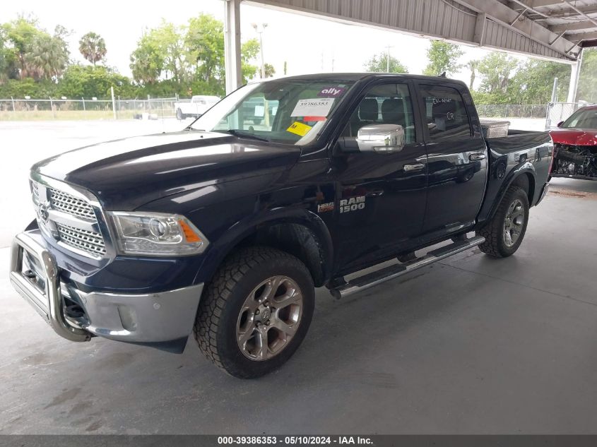 2018 Ram 1500 Laramie 4X4 5'7 Box VIN: 1C6RR7NT2JS108416 Lot: 39386353