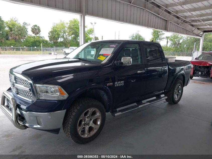 2018 Ram 1500 Laramie 4X4 5'7 Box VIN: 1C6RR7NT2JS108416 Lot: 39386353