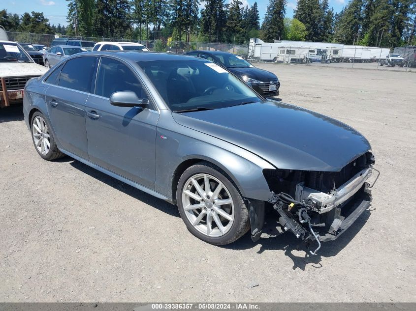 2014 AUDI A4 2.0T PREMIUM - WAUFFAFL2EN042757