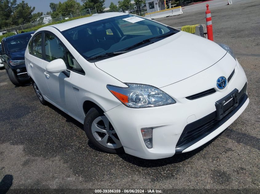 2013 Toyota Prius Two VIN: JTDKN3DU9D5637910 Lot: 39386359