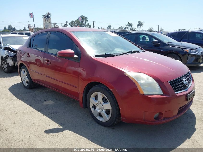 2008 Nissan Sentra 2.0S VIN: 3N1AB61E38L610794 Lot: 39386376