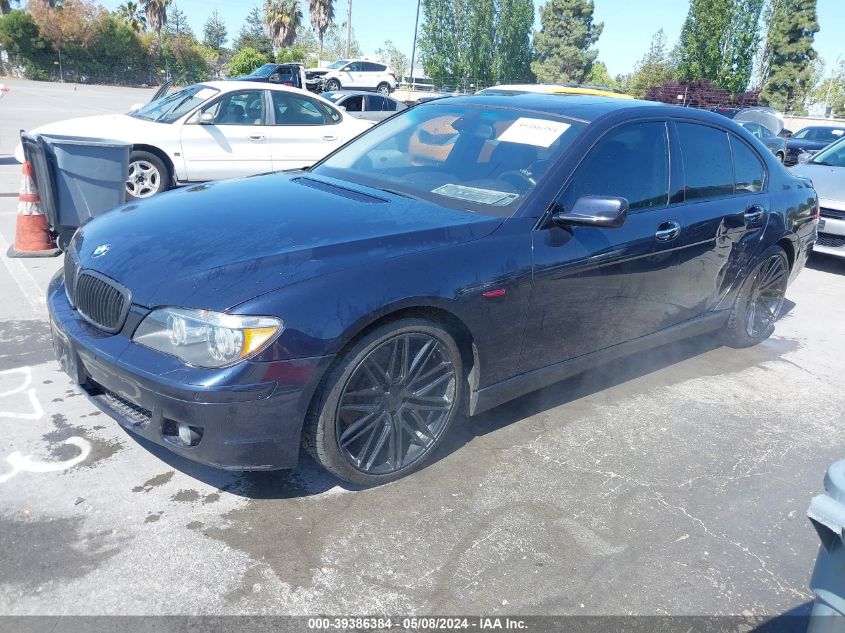 WBAHL83588DT12181 2008 BMW 750I