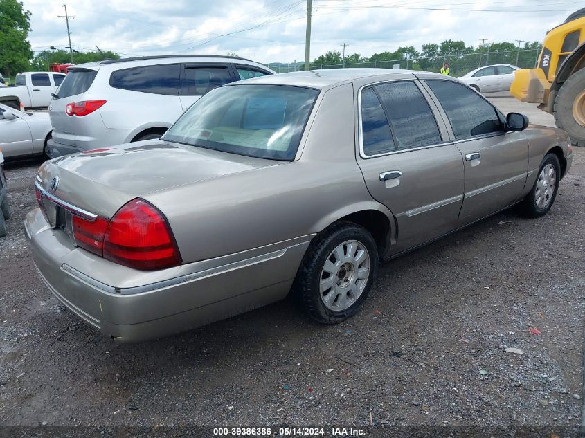 2004 Mercury Grand Marquis Ls VIN: 2MEFM75W24X632492 Lot: 39386386