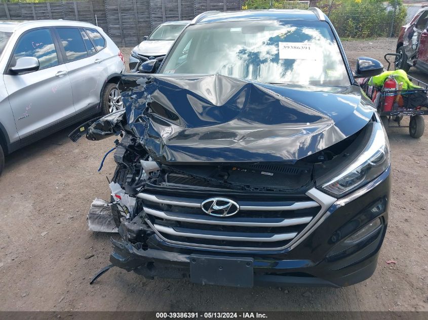 2018 Hyundai Tucson Sel VIN: KM8J3CA43JU780936 Lot: 39386391