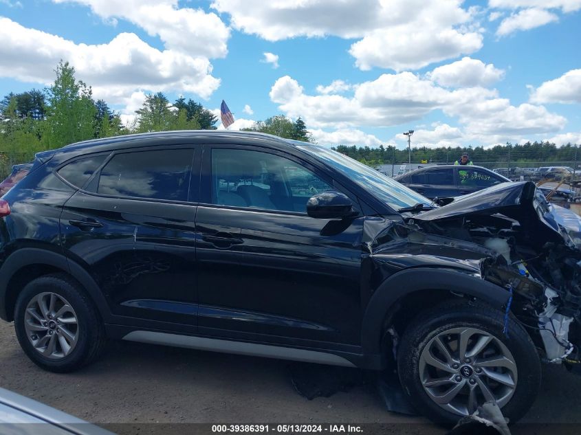 2018 Hyundai Tucson Sel VIN: KM8J3CA43JU780936 Lot: 39386391