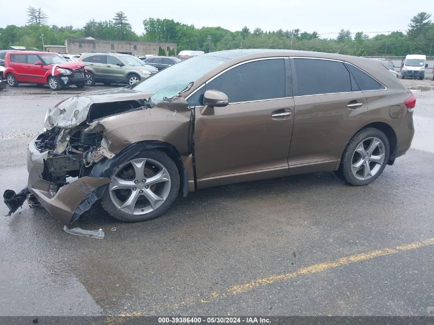 2013 Toyota Venza Xle V6 VIN: 4T3BK3BB1DU084270 Lot: 39386400