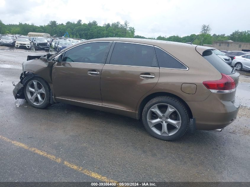 2013 Toyota Venza Xle V6 VIN: 4T3BK3BB1DU084270 Lot: 39386400