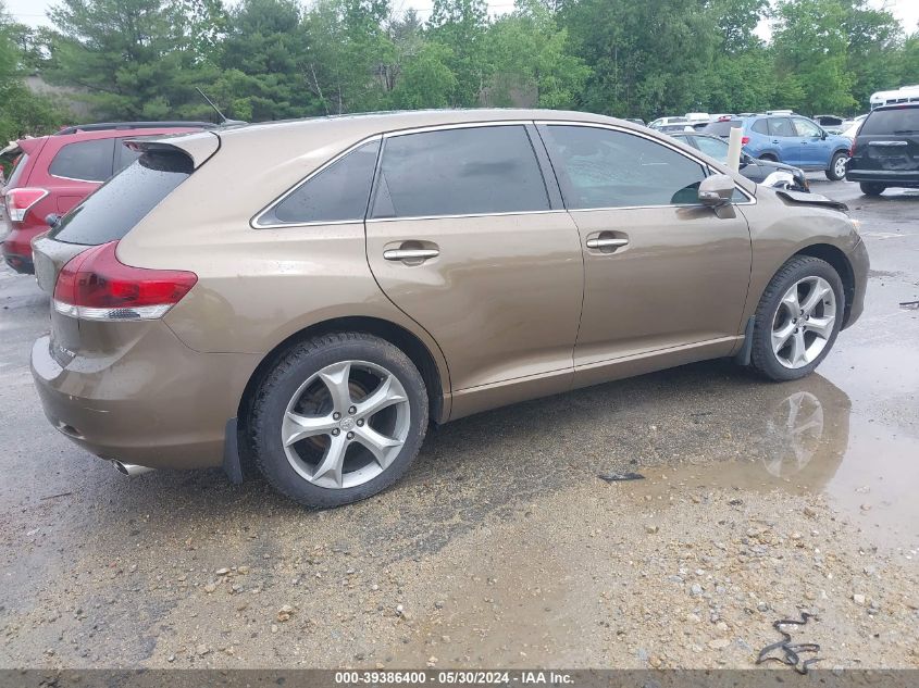 2013 Toyota Venza Xle V6 VIN: 4T3BK3BB1DU084270 Lot: 39386400