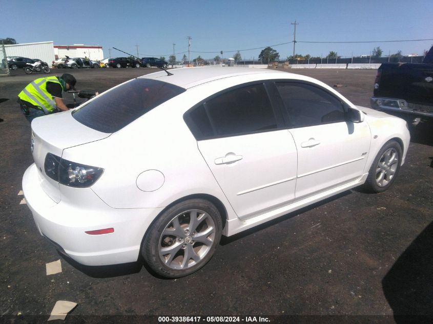 2007 Mazda Mazda3 S Grand Touring VIN: JM1BK324671633563 Lot: 39386417