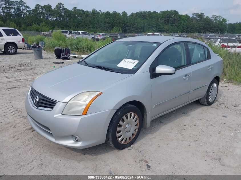 2011 Nissan Sentra 2.0S VIN: 3N1AB6AP8BL622268 Lot: 39386422