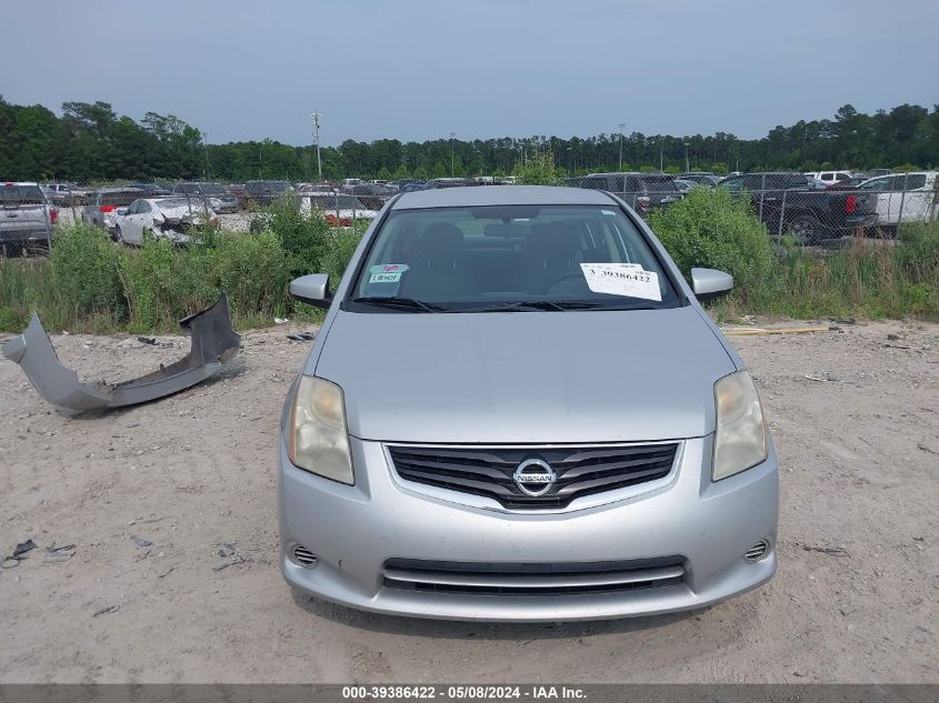 2011 Nissan Sentra 2.0S VIN: 3N1AB6AP8BL622268 Lot: 39386422