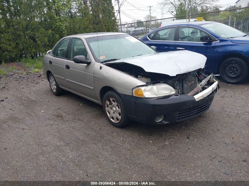 2001 Nissan Sentra Xe VIN: 3N1CB51D21L452447 Lot: 39386424