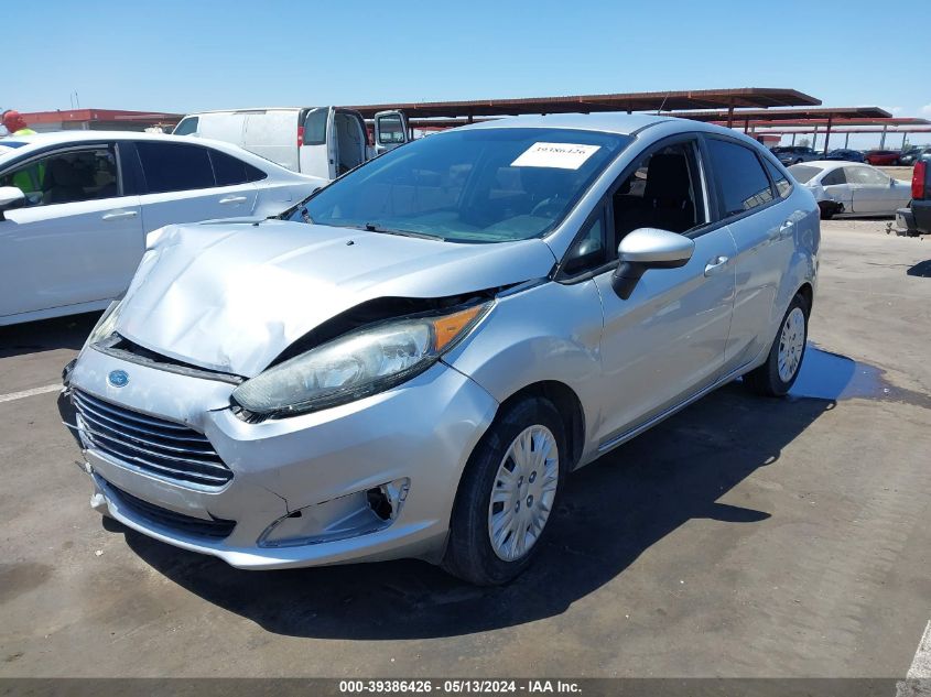 2015 Ford Fiesta S VIN: 3FADP4AJ8FM176348 Lot: 39386426