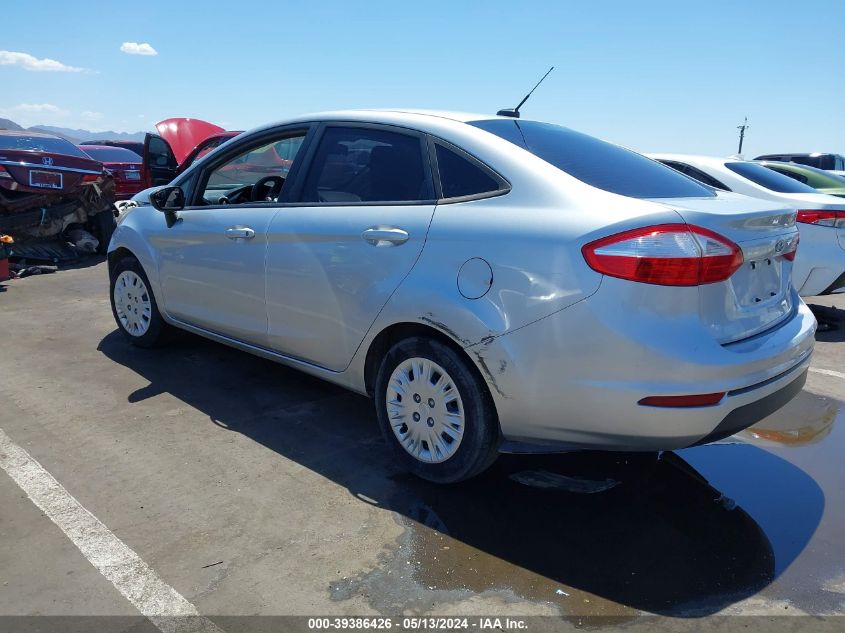 2015 Ford Fiesta S VIN: 3FADP4AJ8FM176348 Lot: 39386426