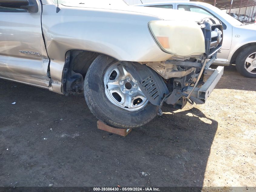 2005 Toyota Tacoma VIN: 5TETX22NX5Z057603 Lot: 39386430