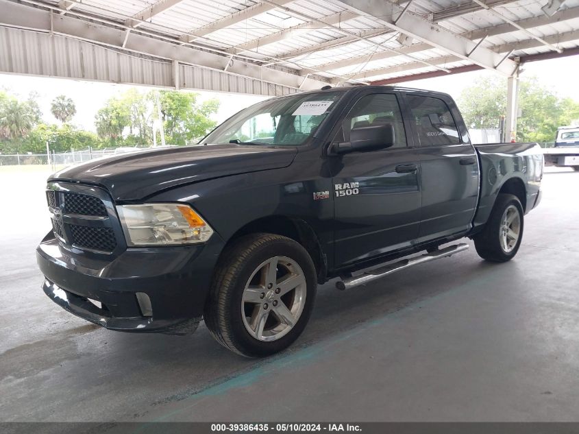 2017 Ram 1500 Express 4X2 5'7 Box VIN: 3C6RR6KT3HG542442 Lot: 39386435