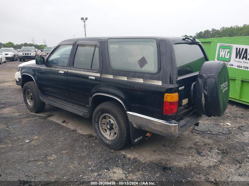 1991 Toyota 4Runner Vn39 Sr5 VIN: JT3VN39W4M8031974 Lot: 39386438