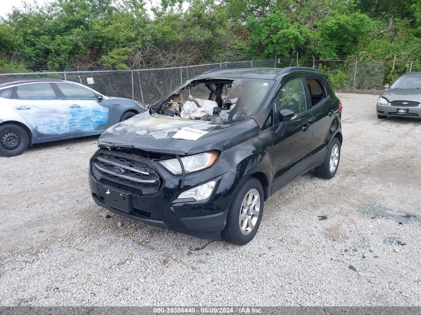 2020 Ford Ecosport Se VIN: MAJ6S3GLXLC316021 Lot: 39386440