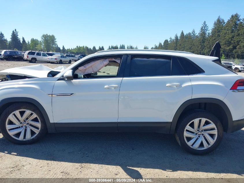 2021 Volkswagen Atlas Cross Sport 2.0T Se W/Technology VIN: 1V2WC2CA2MC203136 Lot: 39386441