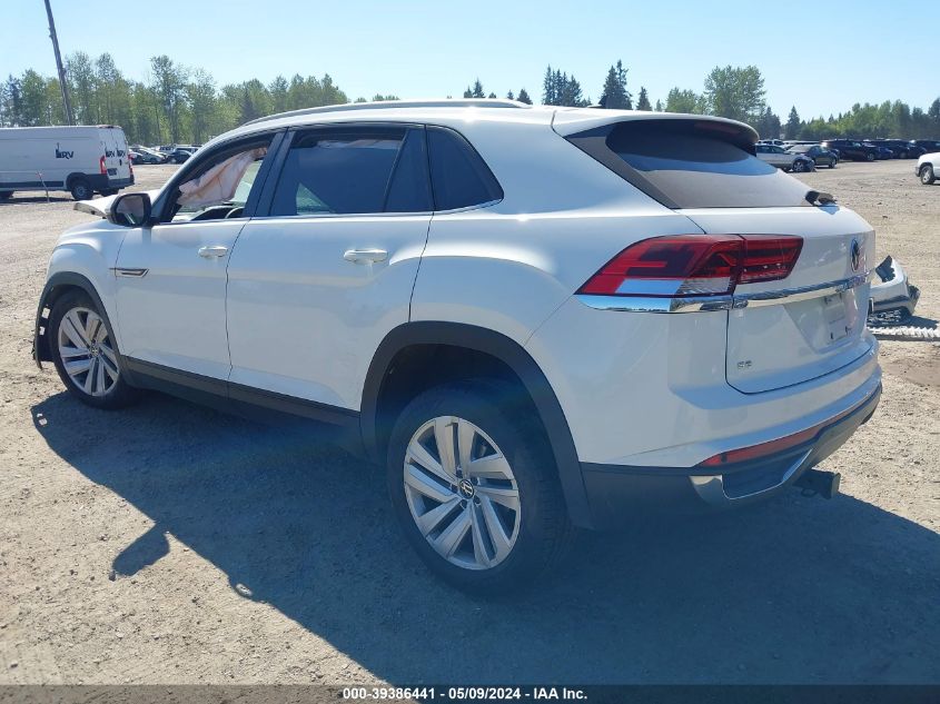 2021 Volkswagen Atlas Cross Sport 2.0T Se W/Technology VIN: 1V2WC2CA2MC203136 Lot: 39386441