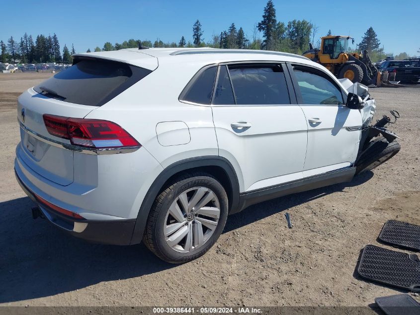 2021 Volkswagen Atlas Cross Sport 2.0T Se W/Technology VIN: 1V2WC2CA2MC203136 Lot: 39386441