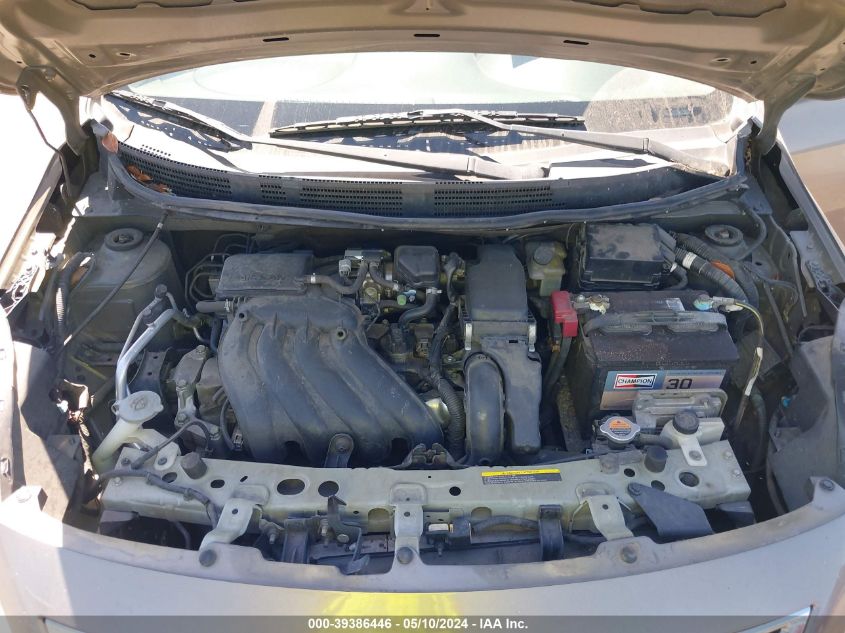 2012 Nissan Versa 1.6 Sv VIN: 3N1CN7AP1CL809357 Lot: 39386446