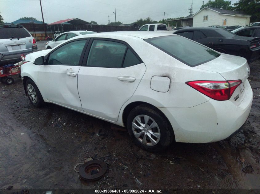 2014 Toyota Corolla L VIN: 2T1BURHE9EC191612 Lot: 39386451